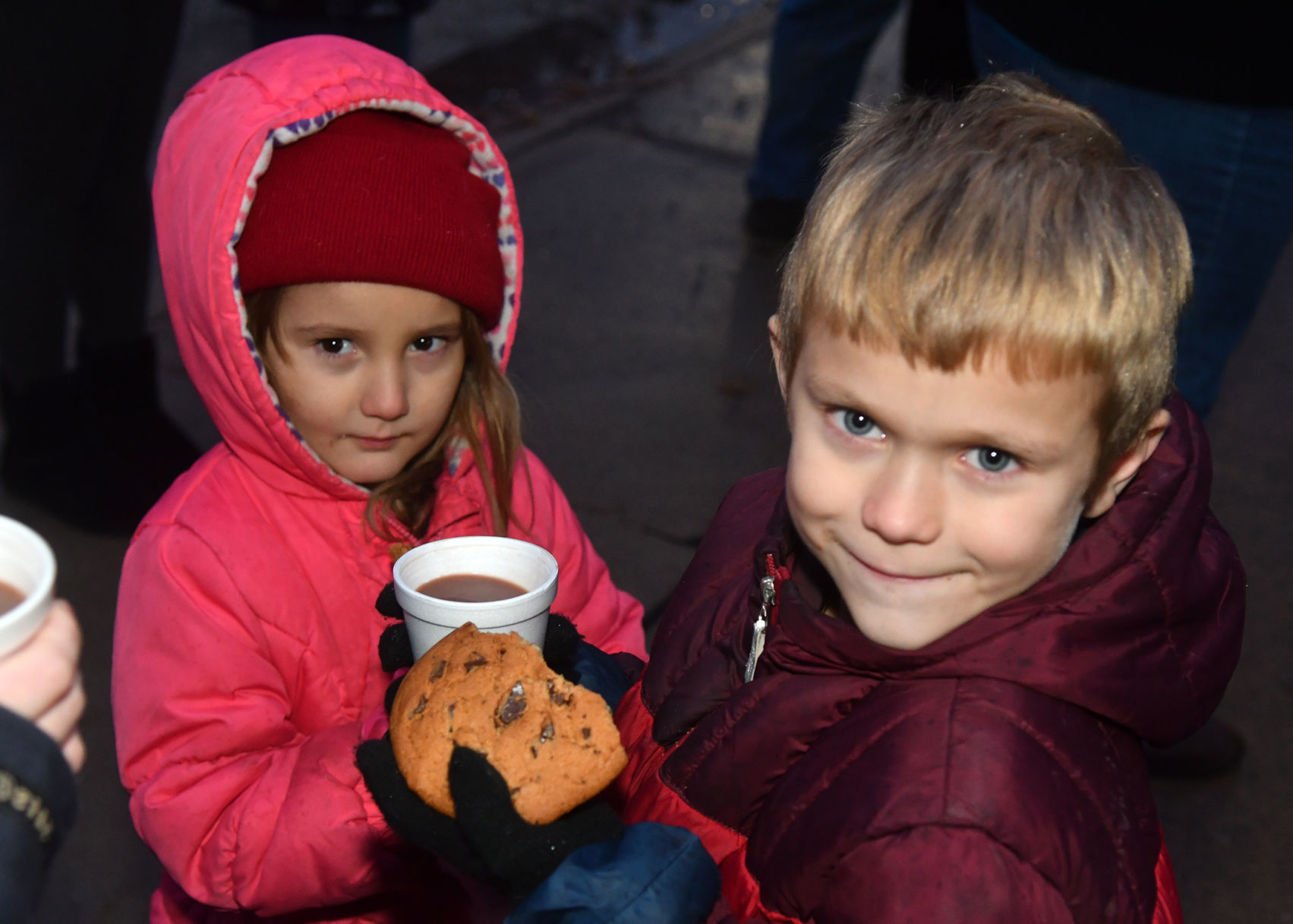 Blue Grass Christmas celebration with tree lighting ceremony.